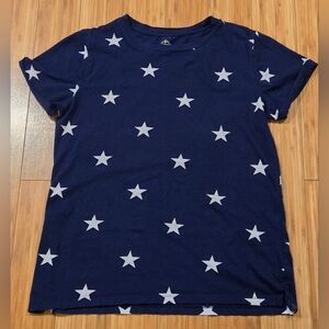 St. John's Bay Dark Blue Star Tee